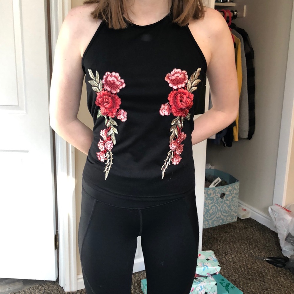 Floral Halter top